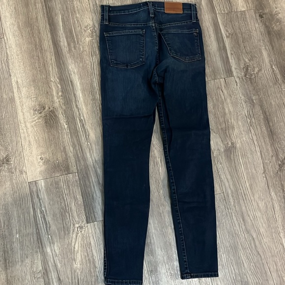 High Rise Blue Madewell Jeans - Picture 3 of 5